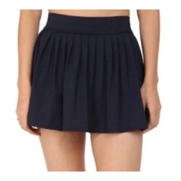 Kate Spade Dive Right in navy swim tennis skirt small - Picture 1 of 8